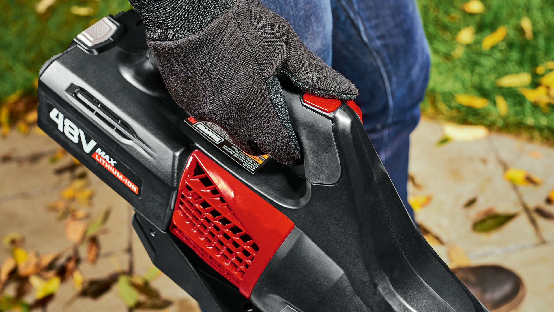 Snapper HD 48V Max* Electric Cordless Leaf Blower Snapper